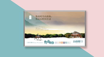 從前慢，墅見生活——別墅地產(chǎn)品牌VI設計發(fā)布廣告